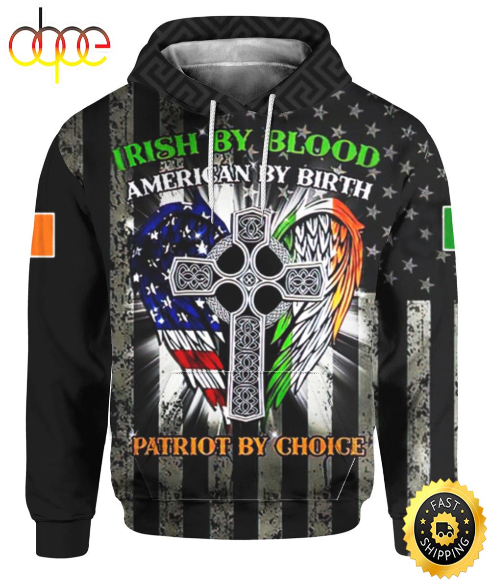 American Irish St Patrick's Day All Over Print Shirt