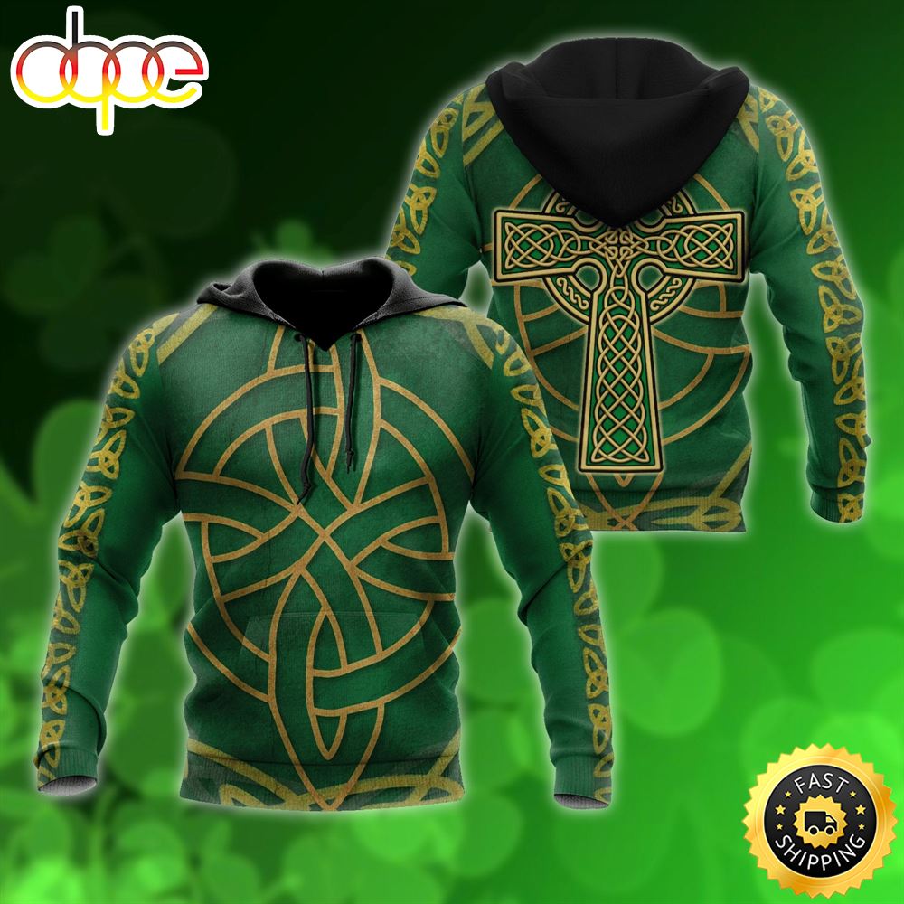 Celtic Symbols Celtic Cross 3D All Over Print Shirt