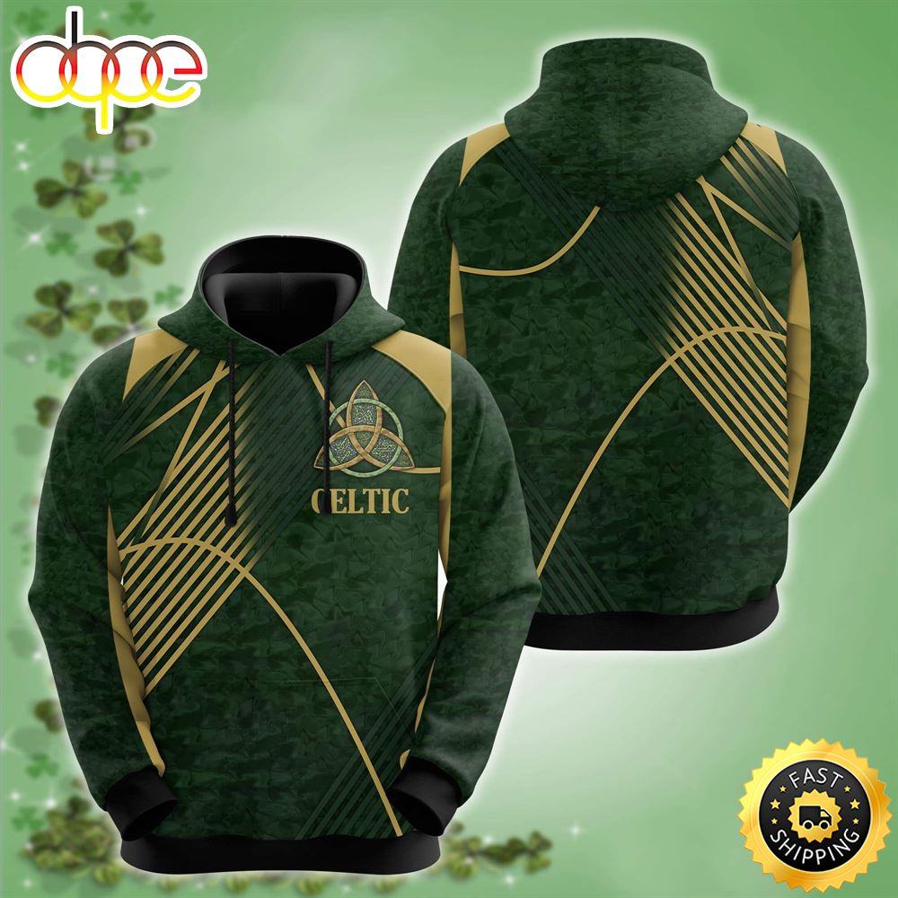 Celtic Symbols Saint Patrick 3D All Over Print Shirt