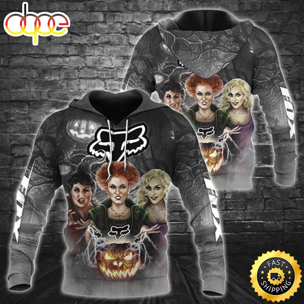 Hocus Pocus Halloween Design Gift For Fan 3d All Over Printed  Hoodie