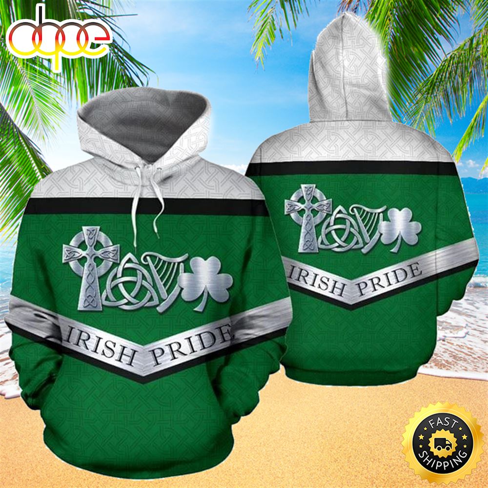 Irish Pride St Patrick's Day All Over Print Shirt