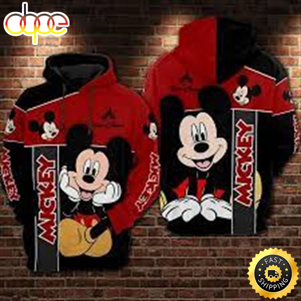Mickey Mouse Paints 3d Hoodie Cool Miami Hurricanes Gifts