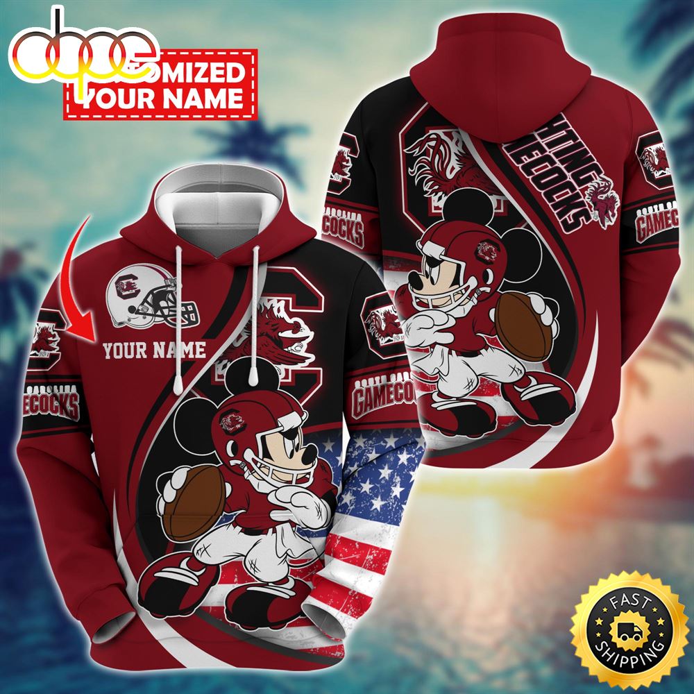 NCAA South Carolina Gamecocks Mickey Custom Hoodie Trending Shirt