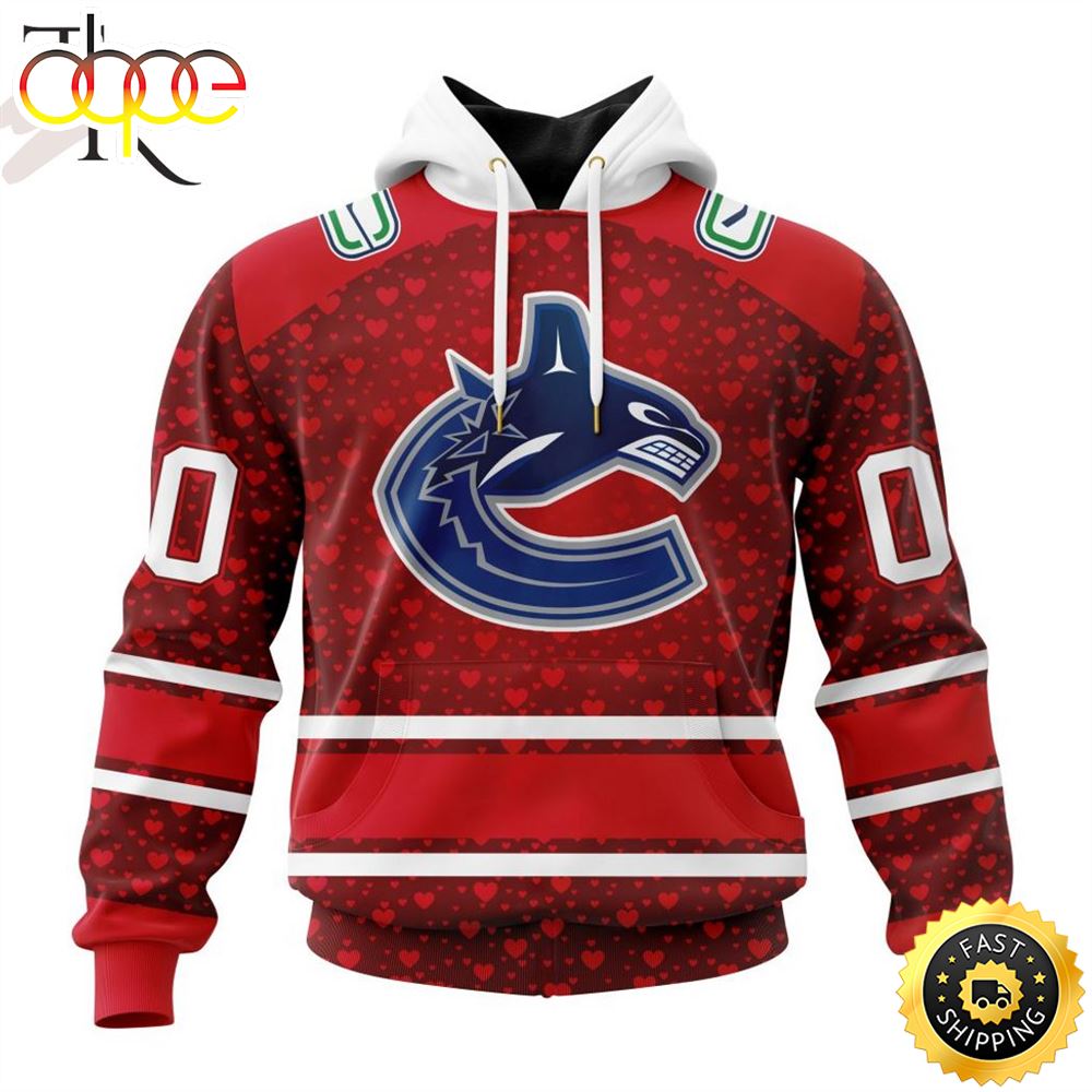 NHL Vancouver Canucks Special Gift For Valentines Day Hoodie