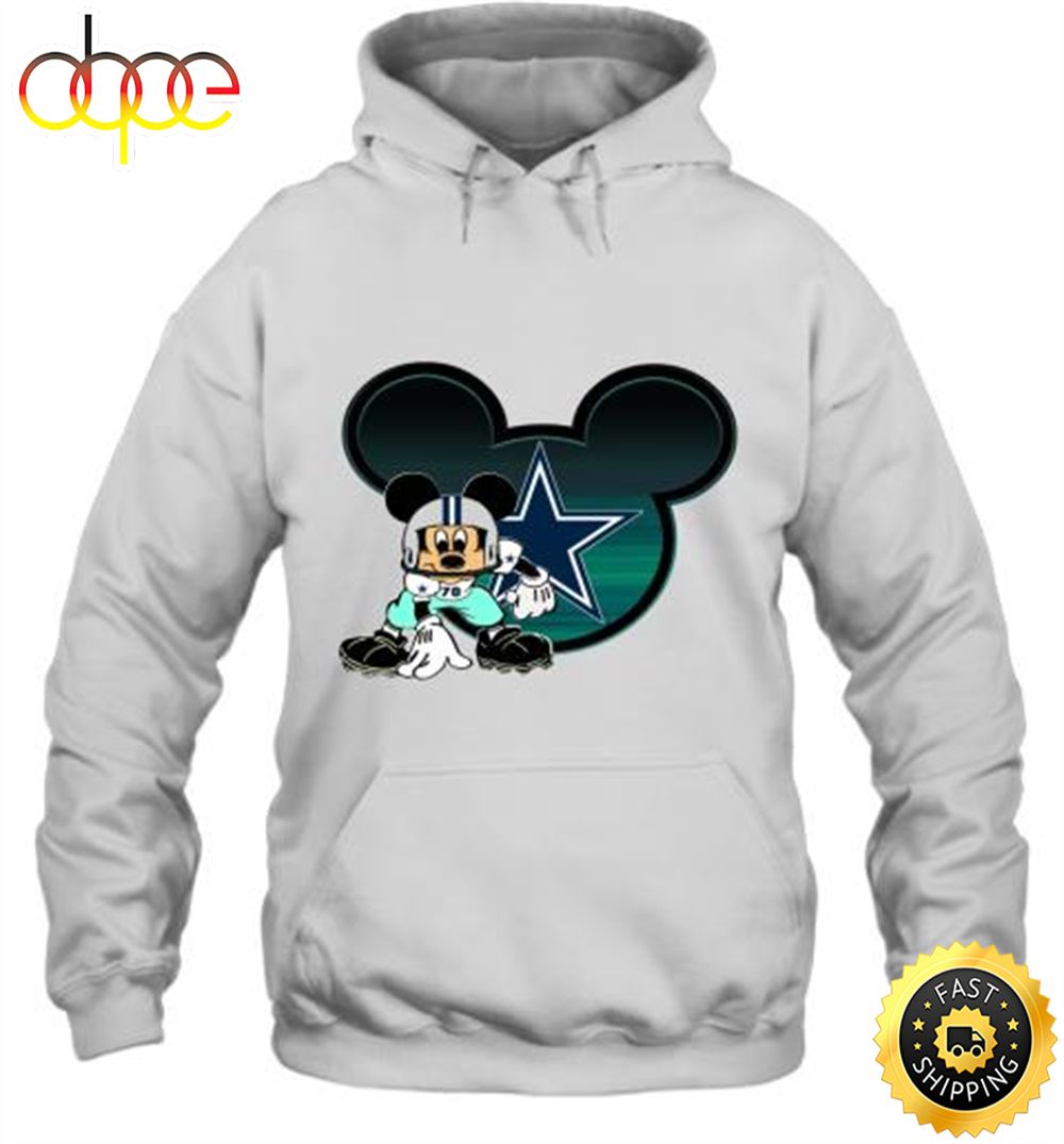 Nfl Dallas Cowboys Mickey Mouse Disney Football 3d Shirt
