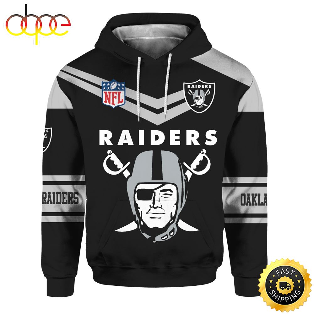 Raiders Hoodie Cute Long Sleeve Cheap Sweatshirt For Men