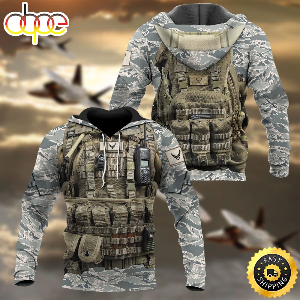 Unique Multiple Service Veteran Hoodie