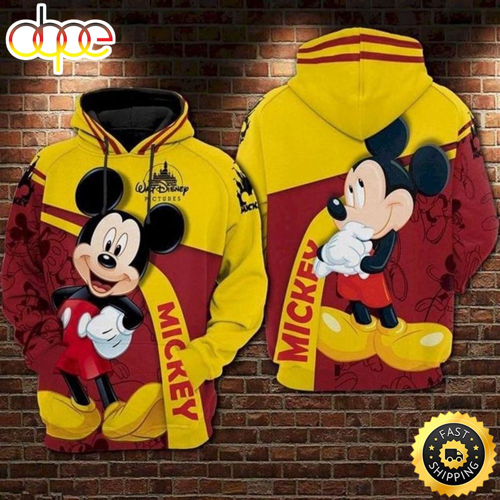 Walt Disney Mickey Mouse 3d Halloween Hoodie